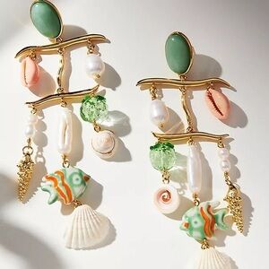 Mignonne‎ Gavigan Portofino Luxe Drop Earrings
